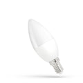 Lampadina a candela LED Spectrum E14 1W 230V 3000K bianco caldo 90 lumen fascio 270° non dimmerabile