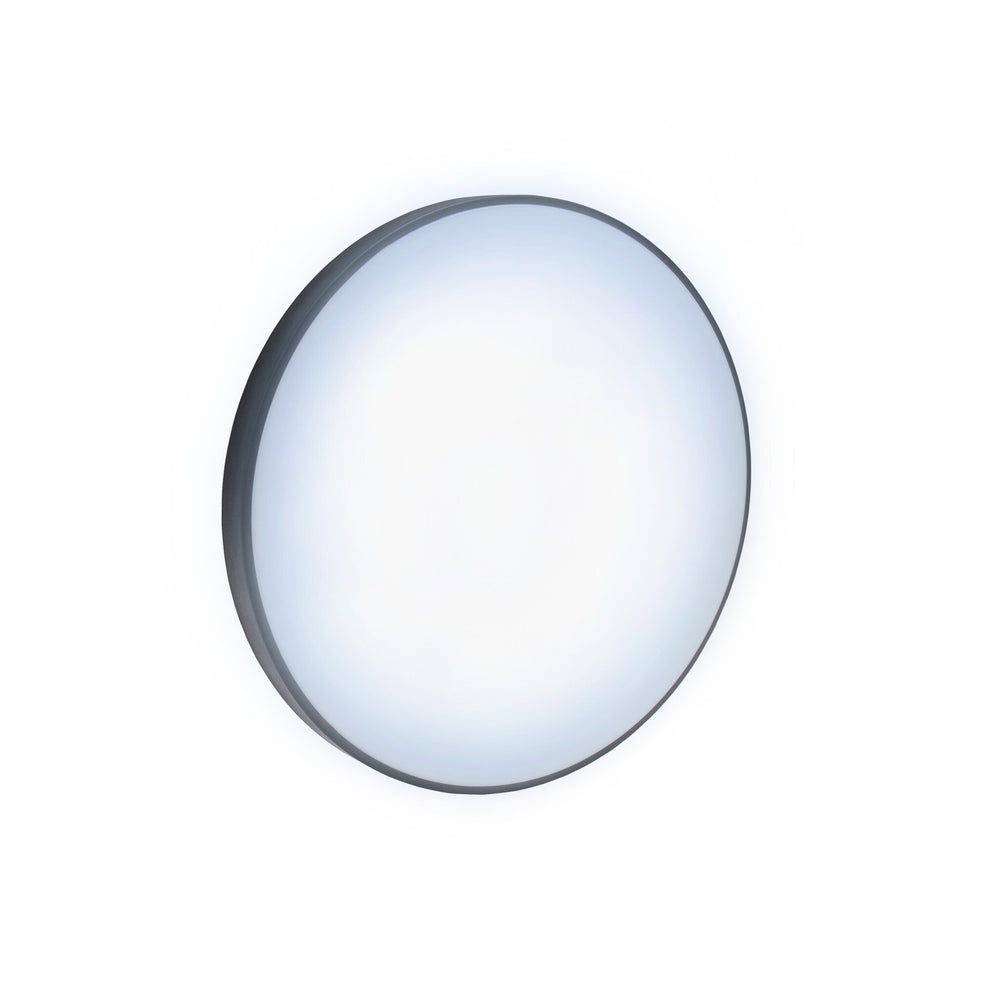 LED ceiling light Nymphea with 18W, 2050 lumens, IP54, motion and schedule sensor, optional light color