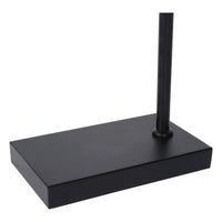 Lucide LEANNE table lamp, E27 socket, 40W max, 220-240V, IP20, modern matt Black metal, 52cm height