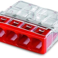 WAGO 4-conductor terminal block 0.5-2.5 mm² IP20 for indoor use, 2273-204, CE & RoHS certified