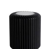 Lucide Turbin LED table lamp 5W 3000K IP20 metal cylinder design Black modern style