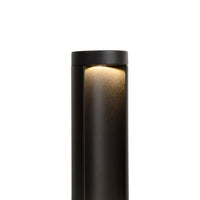Lucide COMBO lampada da giardino a palo LED, 9W 3000K, IP54 alluminio nero, paletto moderno da esterno 250mm