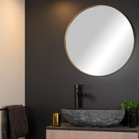 Lucide BRICE plafoniera LED da bagno, 12W 3000K dimmerabile, IP44 rotonda Nera Ø18cm