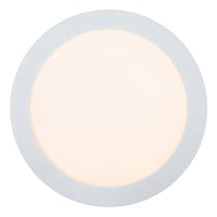 Lucide BRICE Plafoniera LED da bagno, dimmerabile 15W 3000K, IP44 rotonda 24cm Bianco design moderno