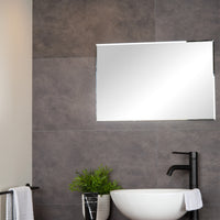 Plafoniera da bagno Lucide BRICE LED, dimmerabile 8W 3000K, IP44, quadrata in alluminio bianco 220-240V