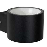 Lucide OXFORD applique LED da parete interno esterno, IP54 Alluminio nero, attacco G9 luce verso l’alto e verso il basso