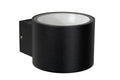 Lucide OXFORD applique LED da parete interno esterno, IP54 Alluminio nero, attacco G9 luce verso l’alto e verso il basso