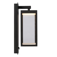 Lucide CLAIRETTE applique a LED 13W 3000K IP54 con sensore di movimento PIR e corpo in antracite