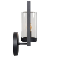 Lucide NISPEN wall light Black, 1xE14 socket, 40W max, IP44 outdoor indoor metal fixture 220-240V