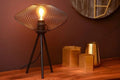 Lucide mesh table lamp black 30cm 1xE27 LED 220-240V