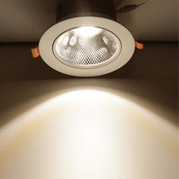 Lcb LED recessed spotlight 5W replaces 1250W 3000K warm white