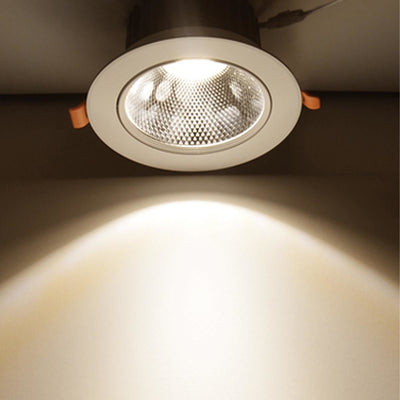 Faretto LED da incasso LCB 5W sostituisce 1250W 3000K bianco caldo