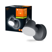 Ledvance ENDURA Style Midi Spot I lampada da parete LED 13.5W 3000K 800 lumen IP44 Grigio Scuro da esterno