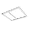 Pannello LED in alluminio bianco da 60x60cm con altezza di 75mm e alta resa luminosa