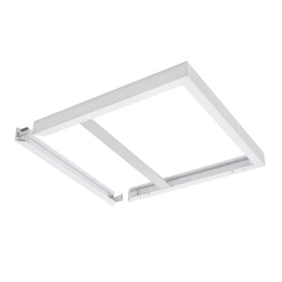 Pannello LED da Incasso a Soffitto 60x60cm Alluminio Bianco Altezza 75mm per Illuminazione Facile del Soffitto