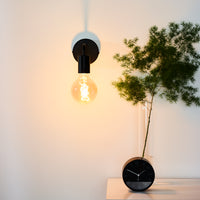 Lampada da parete Lucide SCOTT, design vintage in metallo, 1xE27, max 40W, IP20, Nero Opaco