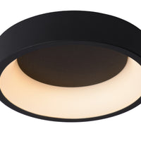 Lucide TALOWE Lampada da soffitto LED, dimmerabile 20W 3000K IP20 rotonda Alluminio nero Ø300mm