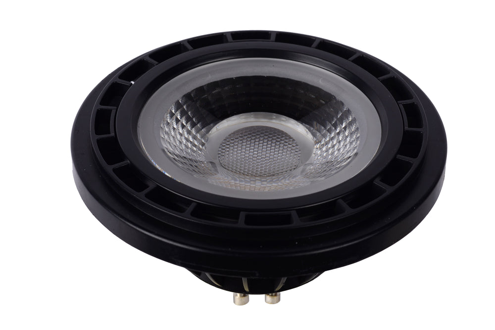 Lucide LED GU10 12W 230V lampada dim to warm 2200K-3000K 820 lumen CRI 95 Riflettore Nero Argento IP20