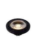 Lucide LED GU10 12W 230V lampada dim to warm 2200K-3000K 820 lumen CRI 95 Riflettore Nero Argento IP20