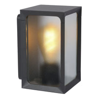 Lucide LED outdoor wall lamp cage with E27 fitting and IP44 rating