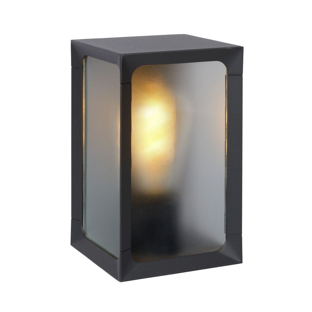 Lucide LED outdoor wall lamp cage with E27 fitting and IP44 rating