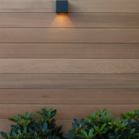 Lucide AXI LED wall light, 2x7W 2700K, IP54, adjustable beam angle, Black aluminum, modern bathroom lighting