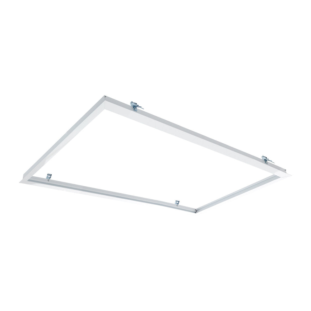 Cornice incasso pannello LED Tsong 120x30cm Alluminio bianco, IP20, 220-240V, certificato CE RoHS