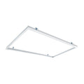 Cornice incasso pannello LED Tsong 120x30cm Alluminio bianco, IP20, 220-240V, certificato CE RoHS