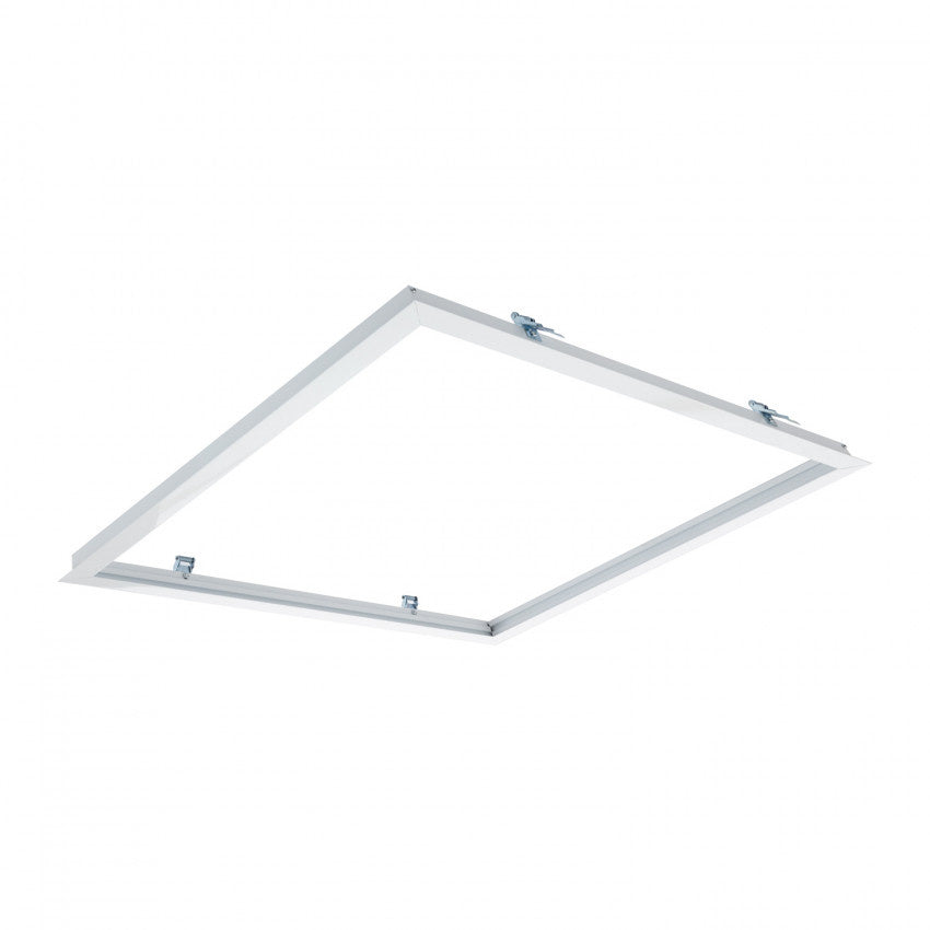 LCB telaio per pannello LED 30x30cm ad incasso, Alluminio bianco, IP20, 220-240V, CE RoHS