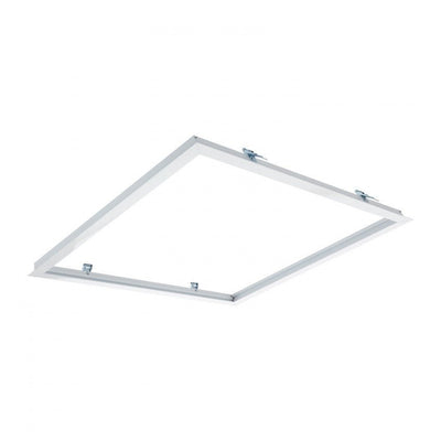 Led panel 30x30cm recessed frame white aluminum, ip20, 220-240v, ce rohscertified