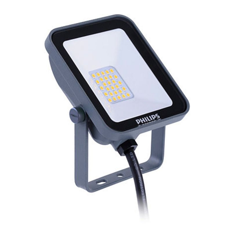 Philips LED floodlight BVP167 50W 6000 lumens 3000K-4000K-6500K IP65 IK07 110° Gray outdoor lighting