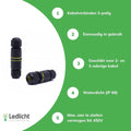 lampadina led lc 220-240v ac 4000k 5000 lumen ip20 certificata ce rohs