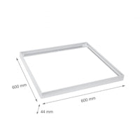 Spectrum algine 600x600mm LED ceiling light white aluminum for office space, cold environment -20/+40, 2-year warranty