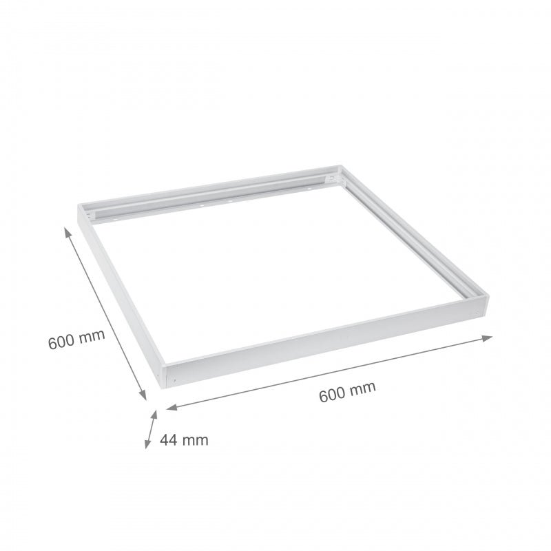 Spectrum algine 600x600mm LED ceiling light white aluminum for office space, cold environment -20/+40, 2-year warranty