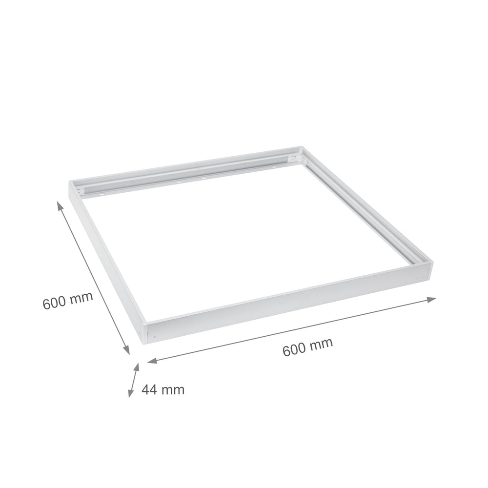 Spectrum algine 600x600mm LED ceiling light white aluminum for office space, cold environment -20/+40, 2-year warranty