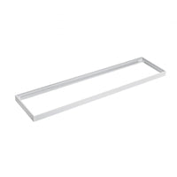 Spectrum LED frame for surface-mounted light fixture 300x120mm white, energy-saving design for optimal space lighting
