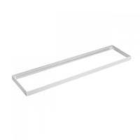 Spectrum LED frame for surface-mounted light fixture 300x120mm white, energy-saving design for optimal space lighting