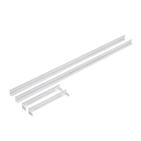 Spectrum LED frame for surface-mounted light fixture 300x120mm white, energy-saving design for optimal space lighting