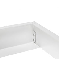 Spectrum algine LED fixture 600x600mm, white, aluminum housing, suitable for surface mounting, durable lighting