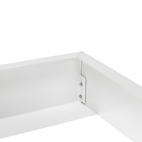 Spectrum algine LED fixture 600x600mm, white, aluminum housing, suitable for surface mounting, durable lighting