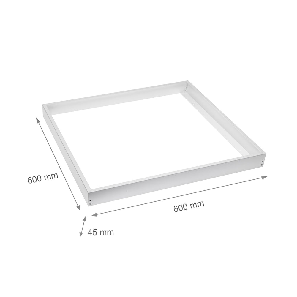 Spectrum algine LED fixture 600x600mm, white, aluminum housing, suitable for surface mounting, durable lighting