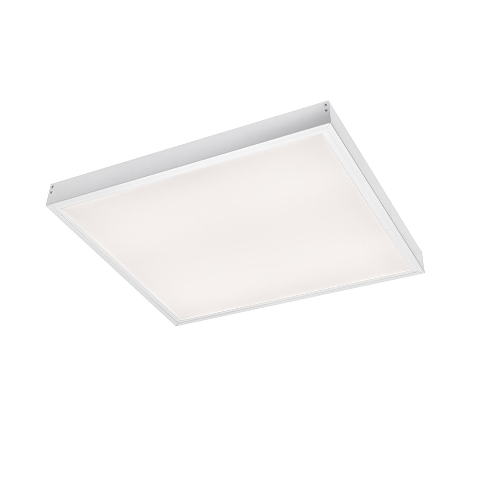 Spectrum algine LED fixture 600x600mm, white, aluminum housing, suitable for surface mounting, durable lighting