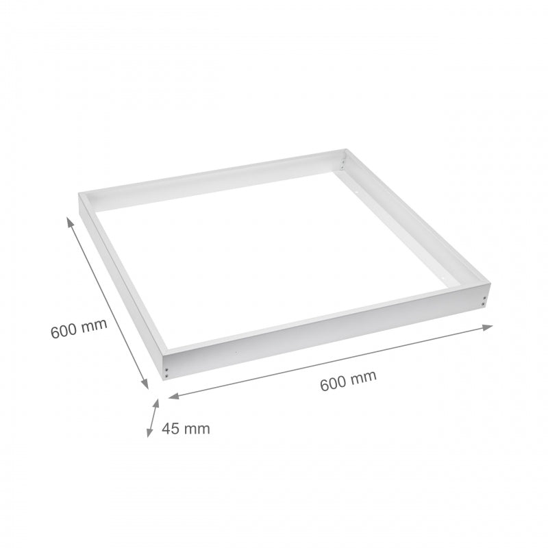 Spectrum algine LED fixture 600x600mm, white, aluminum housing, suitable for surface mounting, durable lighting