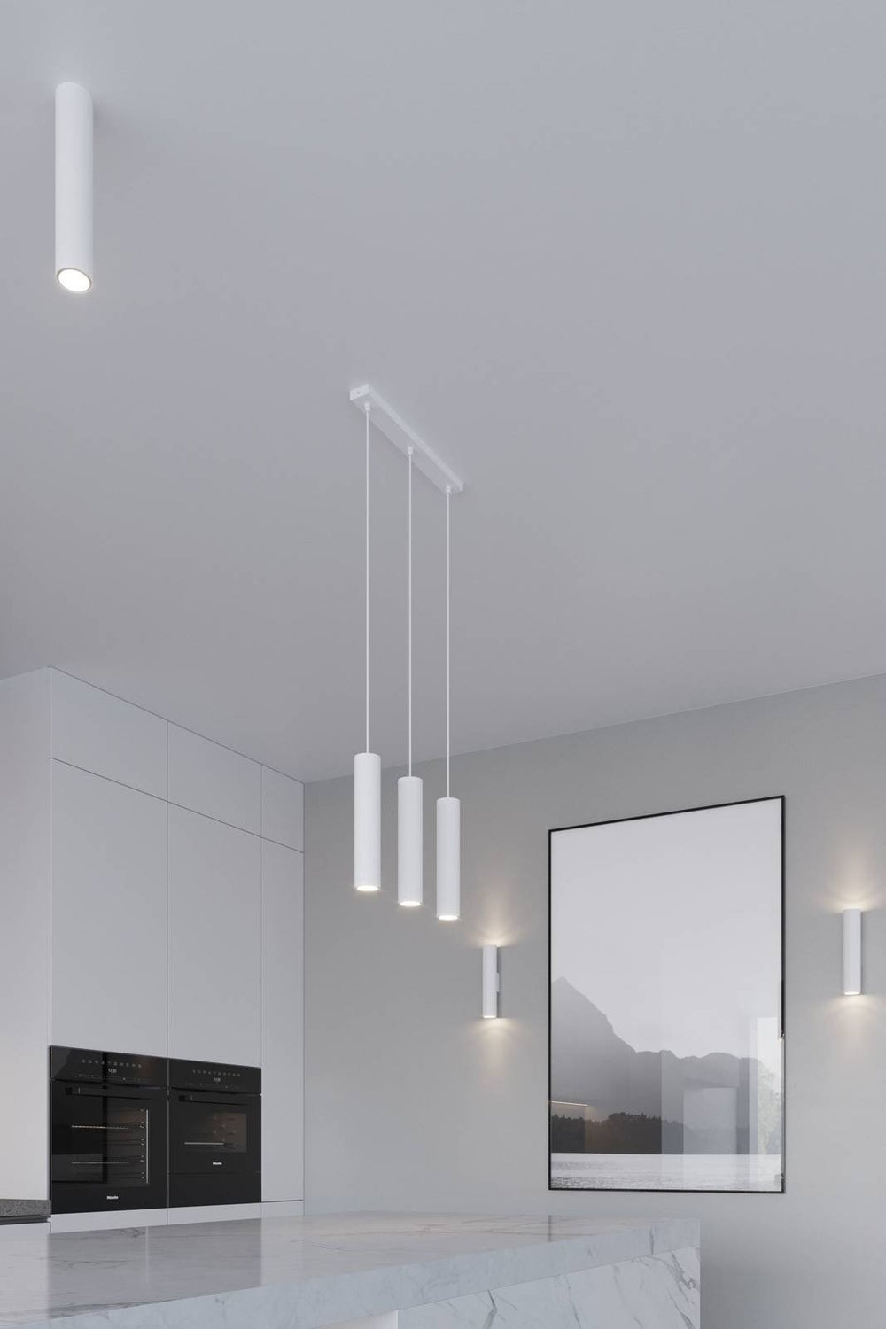 Aigostar applique LED da parete Nera LAGOS con 1x attacco GU10, corpo in alluminio, IP20, certificata CE RoHS