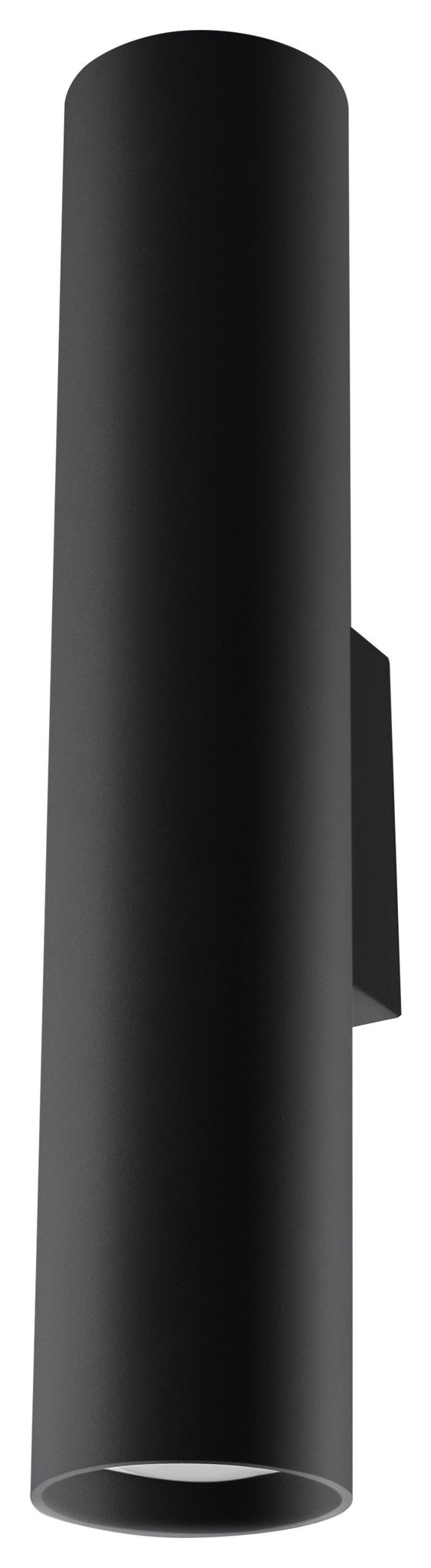 Applique da parete LED Aigostar Nera LOOPEZ con 1x portalampada GU10 IP20 corpo in alluminio CE RoHS