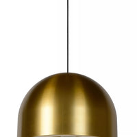Lucide AKRON LED pendant light E27 50W matte gold aluminum 60mm