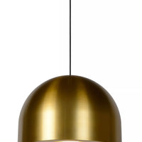 Lucide AKRON LED pendant light E27 50W matte gold aluminum 60mm
