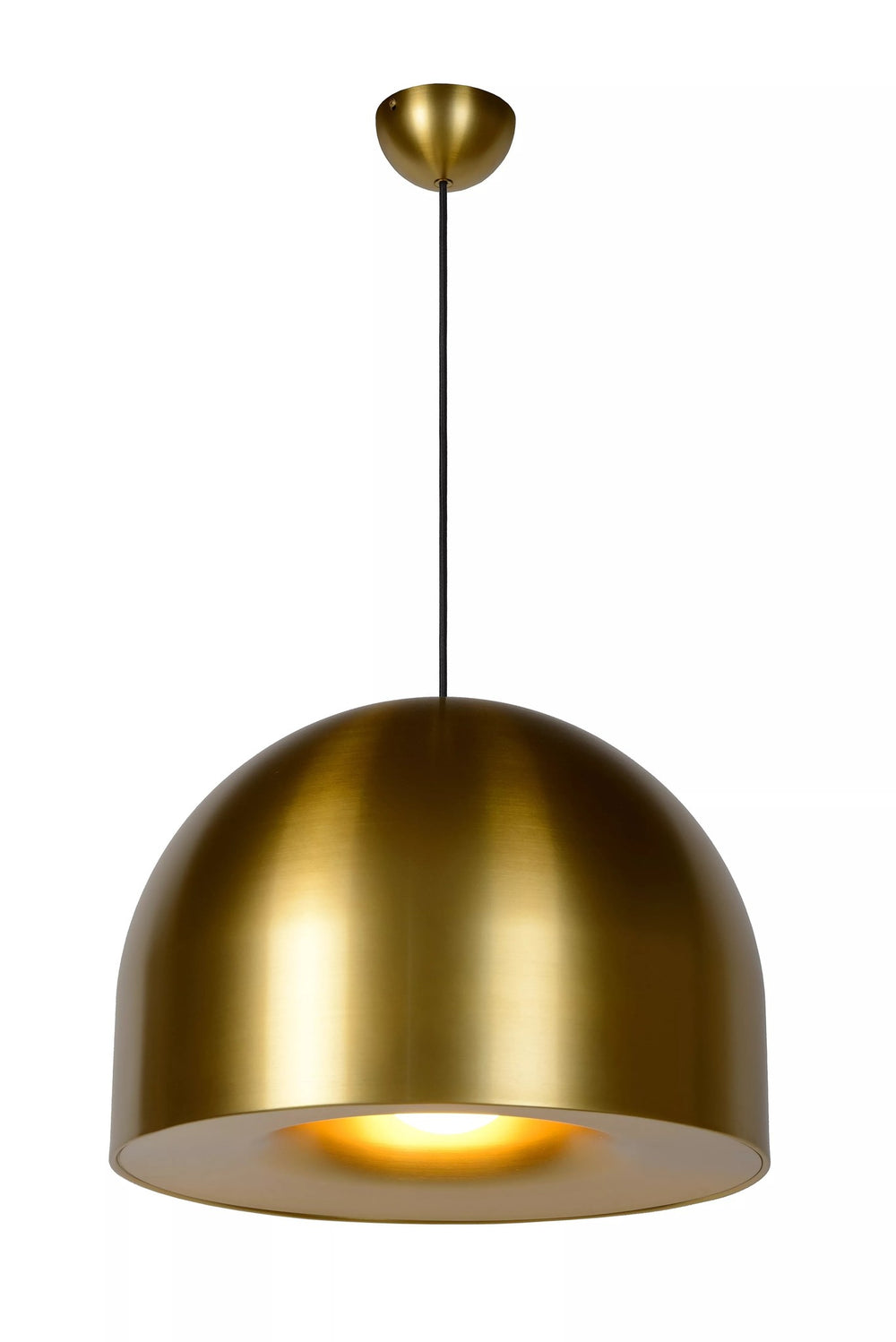 Lucide AKRON LED pendant light E27 50W matte gold aluminum 60mm