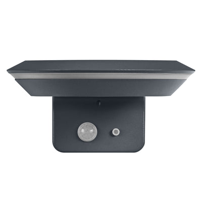 Ledvance Endura Style solare GLOW Sensore da Parete LED 3.6W 3000K IP44 Grigio Scuro Lampada da Esterno