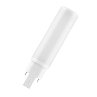 led pl-c dulux hf & ac mains v 6w 600 lumen utili 3000k g24q-1 sostituisce 13w